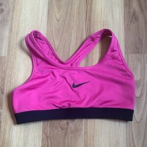 Nike Women's Vibrant Pink Sports Bra